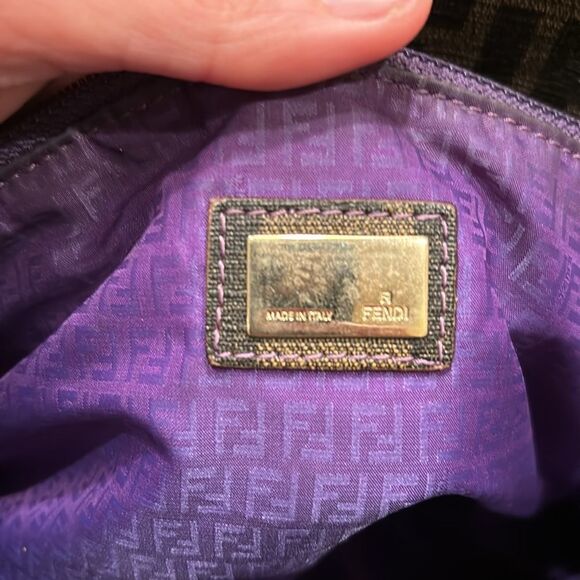 Fendi Roll Tote Zucca Coated Canvas Bag - Picture 16 of 16